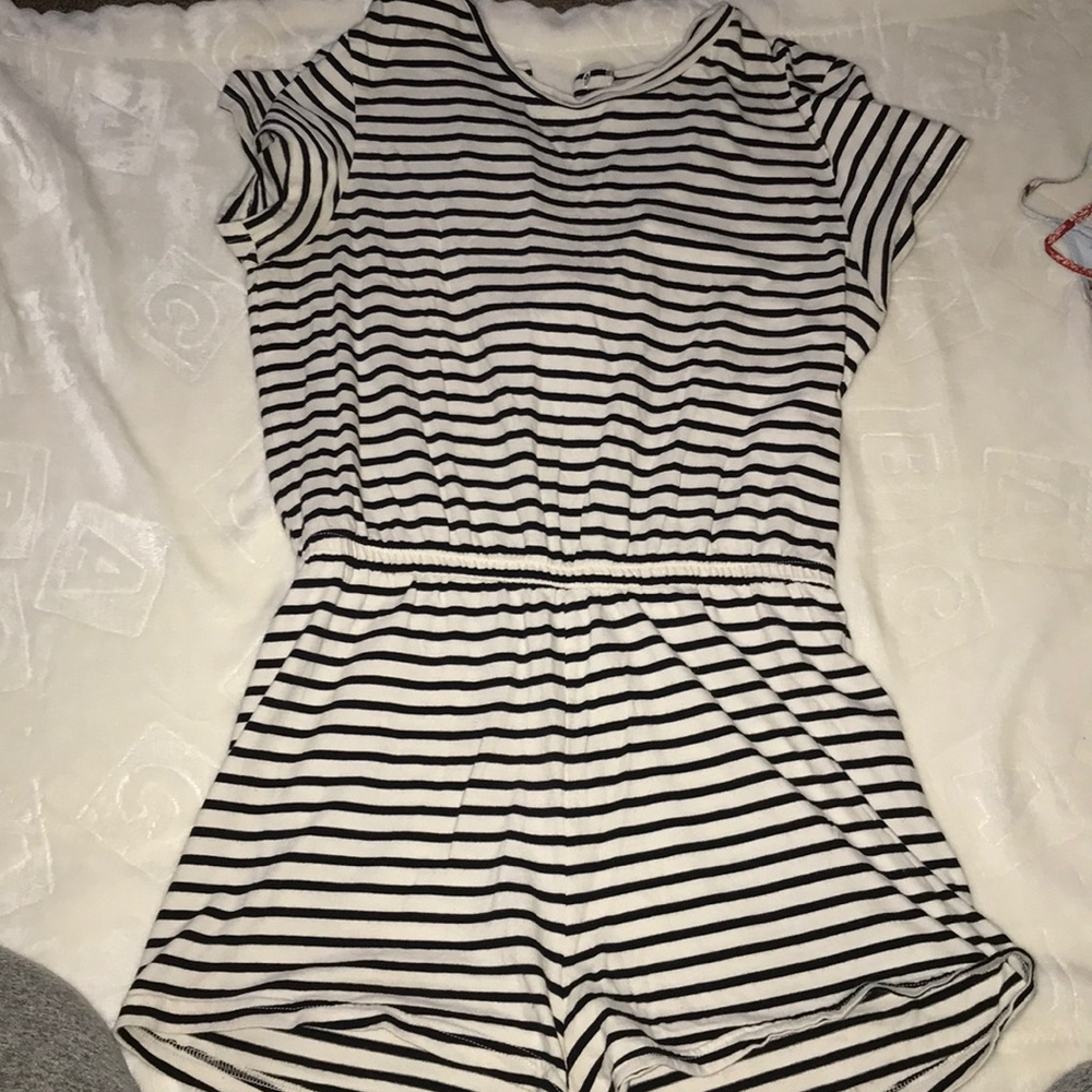 Americal Apparel striped romper